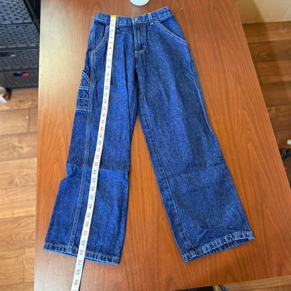Wrangler Men's Blue and Navy Jeans